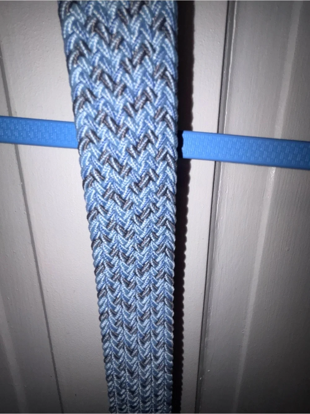 Light Blue Foot Joy Braided Woven Belt for Men size 42-44 New with tags